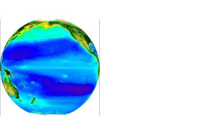 Répartition du phytoplancton dans l'Océan Pacifique