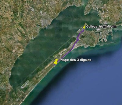 Localisation sur une carte