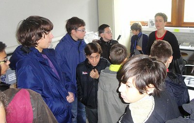 The visit of the laboratory POLEN