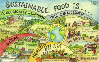 cropped sustainable food