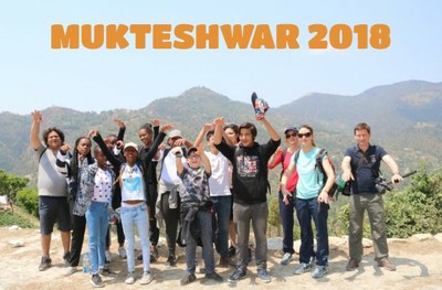 Nos élèves à Mukteshwar (Himalaya) en 2018