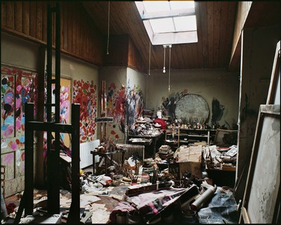 L'atelier de Londres reconstitué à Dublin. Perry Ogden Studio.