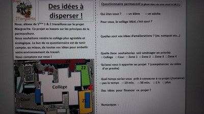 rédaction d'un questionnaire