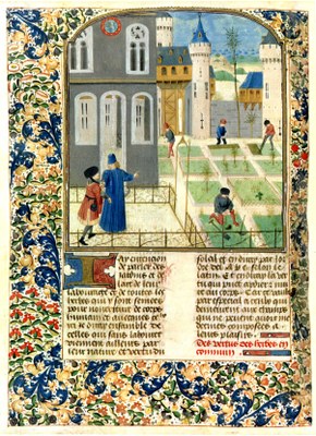 Profits champetres Pier de Crescenzi Maître de Marguerite dYork 1470 New York